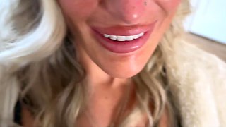 Busty MILF loves to cheat on her husband with a huge BBC which creampies her