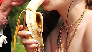 A Game of Taste Outdoors.