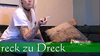 Blonde emo amateur solo masturbation