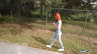 Bangbros - sawyer kelly boards the pound bus for a ride and takes another ride on a meaty pecker