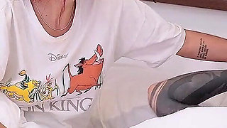 Hot Nurse Gives My Husband a Blowjob to Ease His Illness