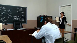 Teacher In Glasses Ava Addams Gets Big Tits Fucked
