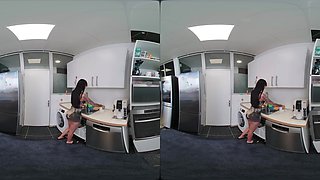 Crazy Sex In The Kitchen With Horny Latin Girl