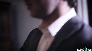 Blonde Reluctant Wife Takes Big Cock Hard in Doggystyle on Wedding Night