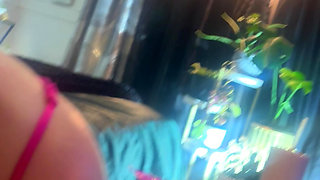 Gf wears lingerie while she suck my dick!