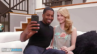Petite Blonde Hannah Hayes Gets Rough BBC Fuck From Isiah Maxwell - Cheating GF Selfie