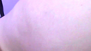 Mature Mistress with Big Tits Dancing Striptease, Then Masturbating in Bed