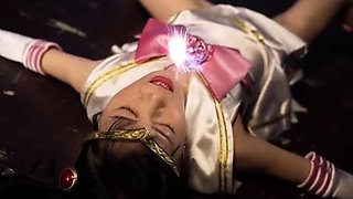 Two asian foot fetish school girl tease a cock