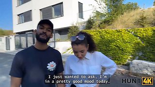 Hunt4k. horny stunner satiated Big Cock with her tastey tongue and pussy