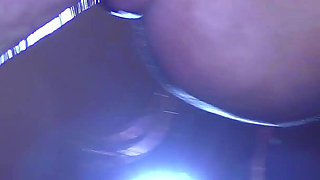 Ebony Gives Head to a White Shaft and Receives a Massive Cumshot in Her Mouth in Reward