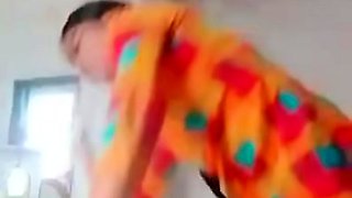 Telugu Aunty Stripping Nude Show