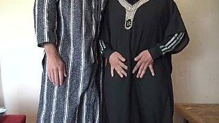 Horny French Husband Shares His Hairy Algerian Wife - Hot Cuckold Action