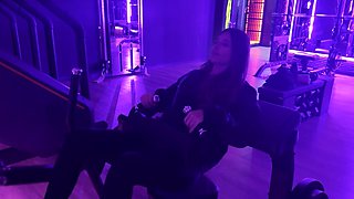 Two Lesbians Have Sex in the Car