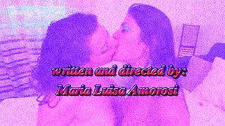Two Busty Lesbian Sluts Can Wait to Lick One Another's Wet Pussies