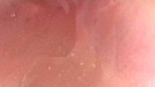 Trisha's new gold & black lace lingerie