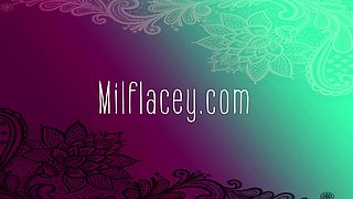 Beautiful blonde nanny and big boobed blonde MILF get pumped