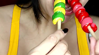 Lollipops and Gummy Worms for My Holes