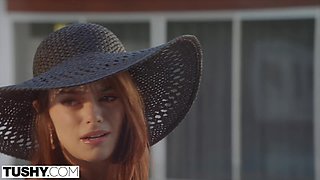 TUSHY Cosseted Sophia has strong assfucking ejaculation
