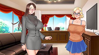 Sylvia wonders if her manager likes her in this animated adventure by Misskitty2k