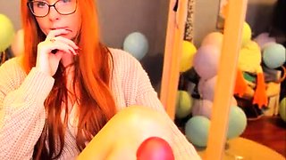 Amateur RedHead Sex Show on WebCam iveCamGirls
