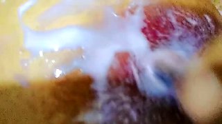 Amateur Pakistani Bhabhi Shenamena Sucking Big Natural Tits and Drinking Milk