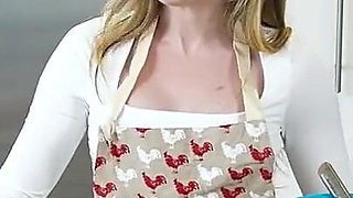 Pregnant Stepmother Gets Fucked by Her Stepson in Her Kitchen