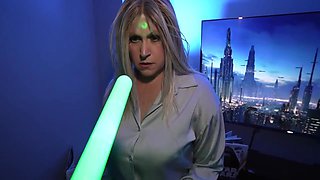 Jordan Pryce, Mind Control And Princess Leia - Milf Pantyhose Cosplay Babysitter Becomes Mesmerized