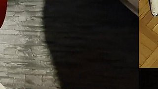 Trampling on Slaves Cock