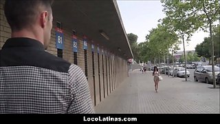 Hot spanish mexican teen pounded by professional athlete