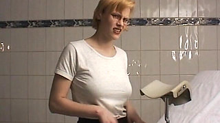 German MILF Amateur Solo Female Big Natural Tits Blonde Toys