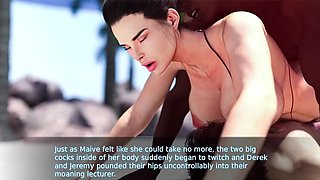 Maive Takes Two Holes At Once - Fate & Life Hentai Sex in 4K