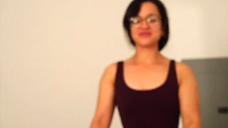 Blowjob Video of Me in My Cute Gym Jumpsuit!