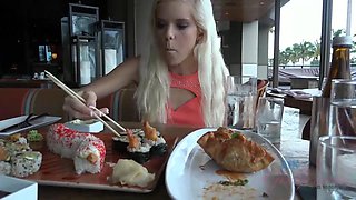 You cum in Halle s mouth after fucking her tight pussy by ATK Girlfriends: Porn