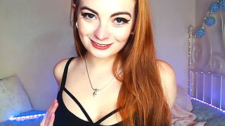 Blonde tight pussy babe solo toy fun in glamour masturbation
