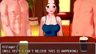 Bawdy Traditions - Married gal sucking dick on the bar 2-4