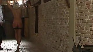 Wax Games with Submissive BDSM Slave