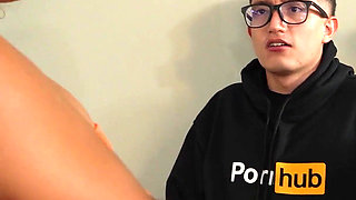 Nerdy Men Fuck Their Latina Boss with a Giant Ass and Fill Her Pussy and Face with Cum