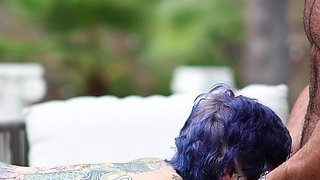 Anal & Pussy Drilling with Tattoed Babe Badmomtiti