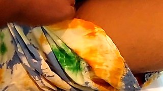 Sri Lankan - Accidentally Went Step Sisters Bed Room - Sexy Nighty Frock - Asian Hot Couple