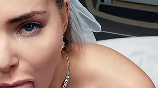 Shocking News - Runaway Bride Fucks Random Truck Driver