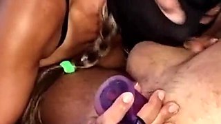 Dildo Massage Prostate & Blowjob, I Spit His Sperm on Ass