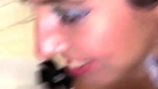 Family Routine - Unfaithful Woman Constantly Fucks with Anyone in Front of Her Cuckold Husband - How She Loves Cum in Her Mouth