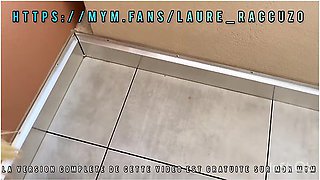 French Bikini Slut Empties A Guys Balls On The Terrace In Full View Of The Neighbors!