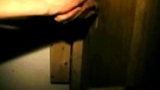 Glory Hole Cock Sucking in an Adult Theater