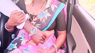Indian Bhabi Car Sex Secretly Spends Time With Her Husbands Younger Stepbrother By Going On Long Drives.telugu Dirty Talks