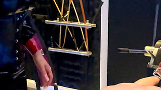 Miss Alessa Milano's Toilet Slave Humiliation on the Rack