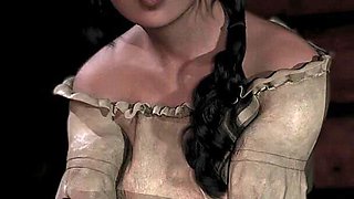 Riverside Cabin - V1.4 Part 1 - Clair Let Marcus Fuck Her for Giving Her a New Dress as a Gift