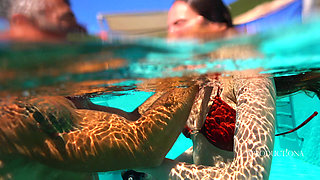 Underwater Fuck in the Pool