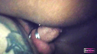 The Kinky Slut Queen "Dark Dea" Pisses and Fucks a Huge Cock in The Seaside Street as a Whore