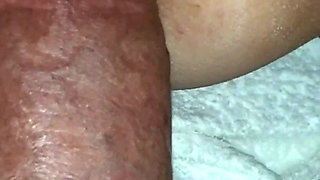 Her First Anal - MILF Moans While Her Ass Gets Stretched Open